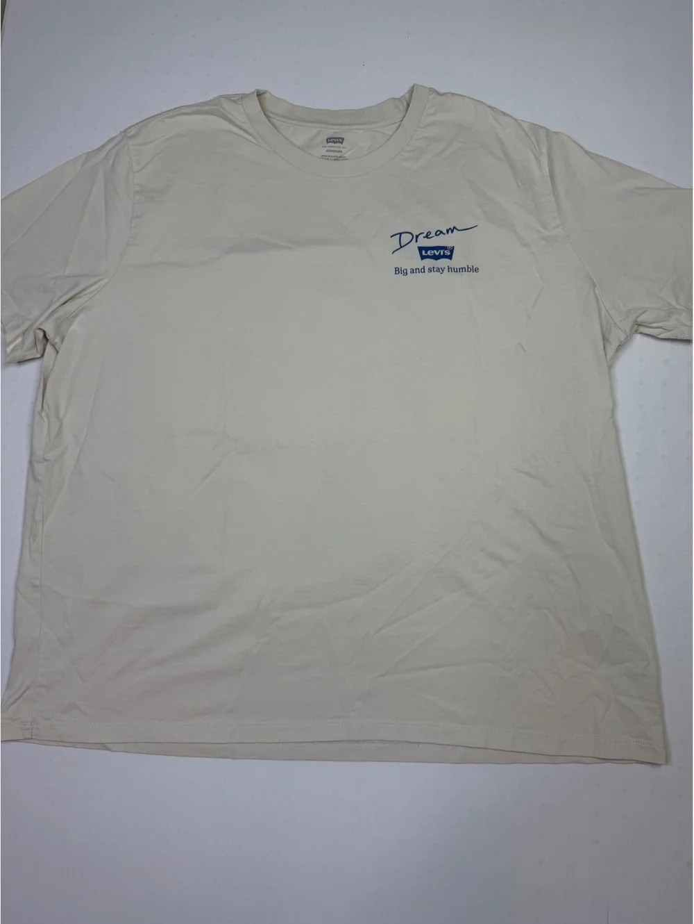 Levi's Graphic T-Shirt Off-White Cream 